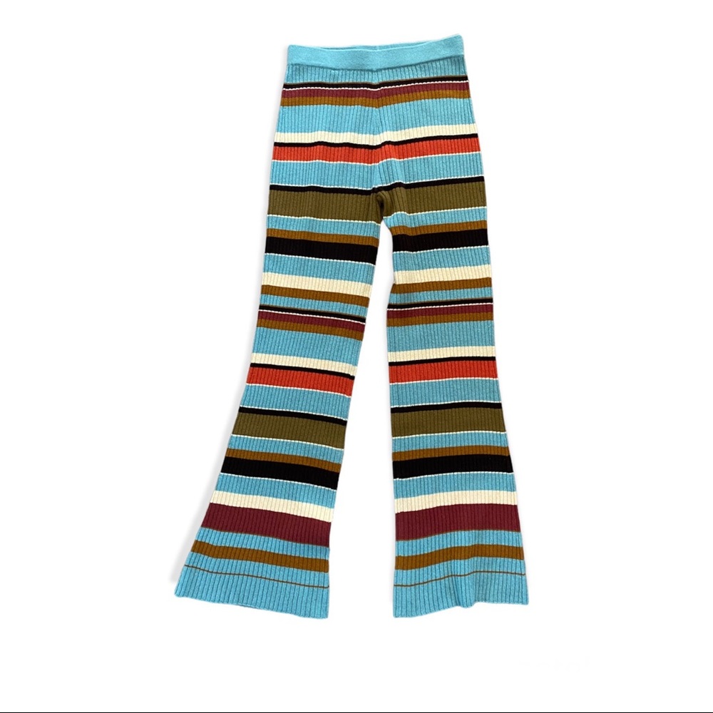 Ulla Johnson Rochelle knit pants in painted canyon. Size P